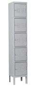 Fesbos Metal 5 Door Locker,Steel