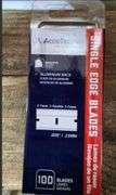 Accutec pro single edge blades 100 count
