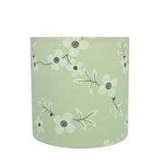 Aspen Creative Corporation
8 in. x 8 in. Light Green with White Printed Flower Pattern Drum/Cylinder Lamp Shade