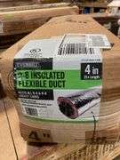 Everbilt
4 in. x 25 ft. Insulated Flexible Duct R8 Silver Jacket