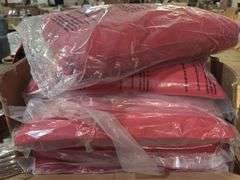 25.6 in. x 23.6 in. x 4 in. (8-Piece) Deep Seating Outdoor Lounge Chair Sofa Cushion with Lumber Pillow Cushion Red