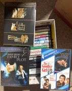 DVD Movies and Hardcover Books