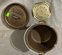 Lodge Cast Iron Dutch Oven with Lid and Handle 5-Inch
