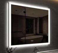 HOMEIBRO
36 in. W x 36 in. H Square Frameless LED Light with 3-Color and Anti-Fog Wall Mounted Bathroom Vanity Mirror