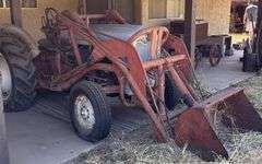 Ford 800 Tractor with Loader Attachment - Metzger Property Services, LLC