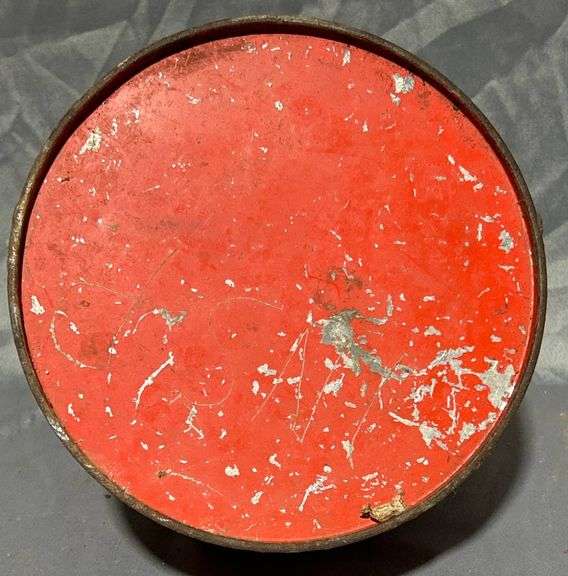 Red Painted Safety Can by Underwriters Laboratories 7”x4”