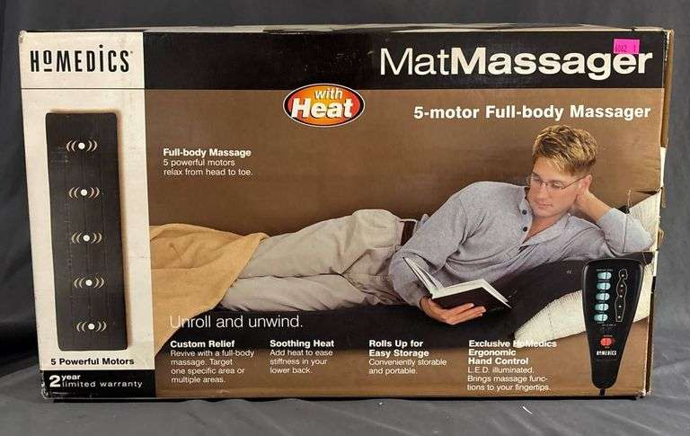 HoMedics 5-Motor Full-Body Massager with Heat
