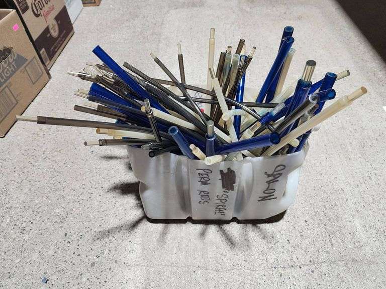 Spiral Perm Rods in Plastic Holder