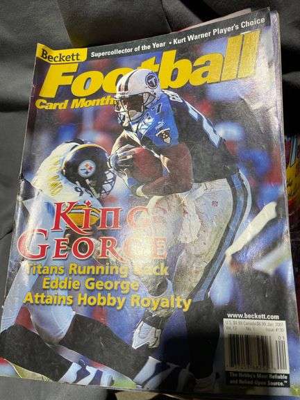 Hobby Magazines and Collecting Guides inc. Beckett Baseball & Football, Tuff Stuff, Log Home Living, Deer & Deer Hunting