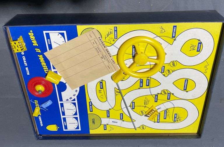 Skill-Drive Electronic Remote Control Board Game with Components
