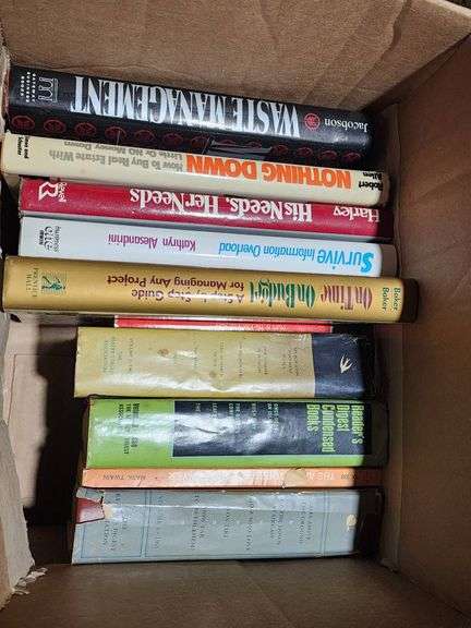 Hardcover and Paperback Books on Health, Fiction, and Self-Help