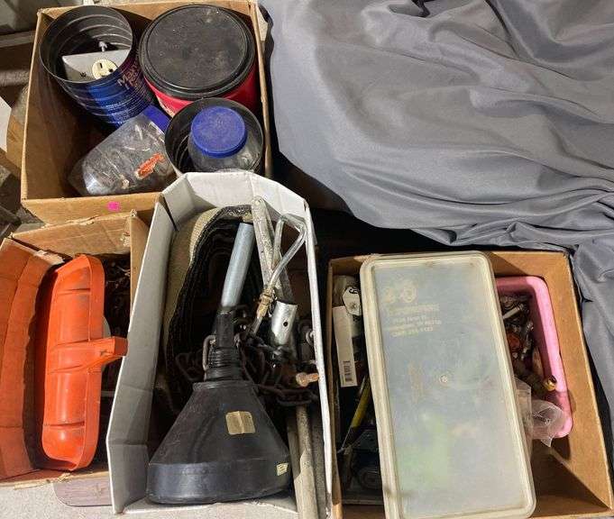 Hardware, Tools, Chains, and Storage Containers