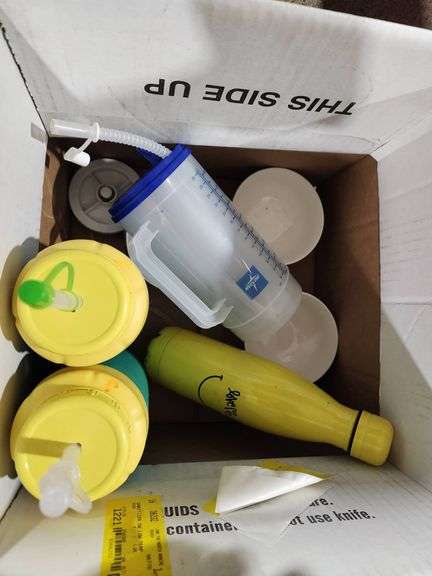 Masks, Skeleton Figures, and Plastic Drinkware