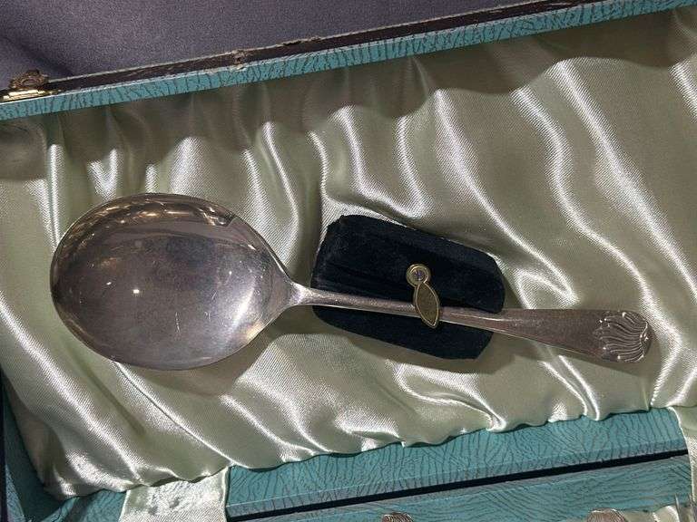 Stainless Nickel Silver Flatware in Case