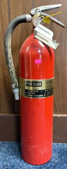 Pyro Guard Model 10A Triple Class Dry Chemical Fire Extinguisher ...