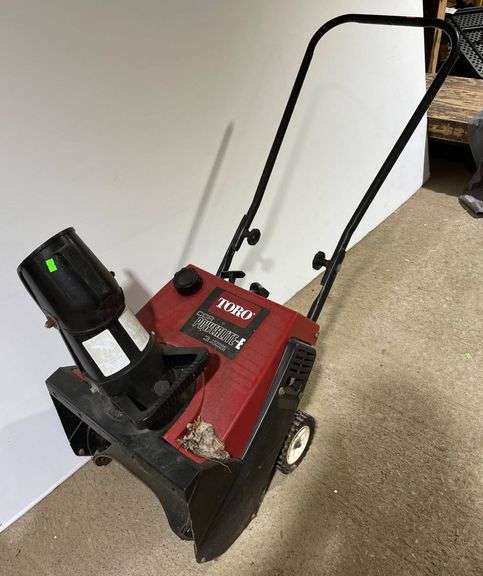 Toro CCR Powerlite-E Single-Stage Snow Blower