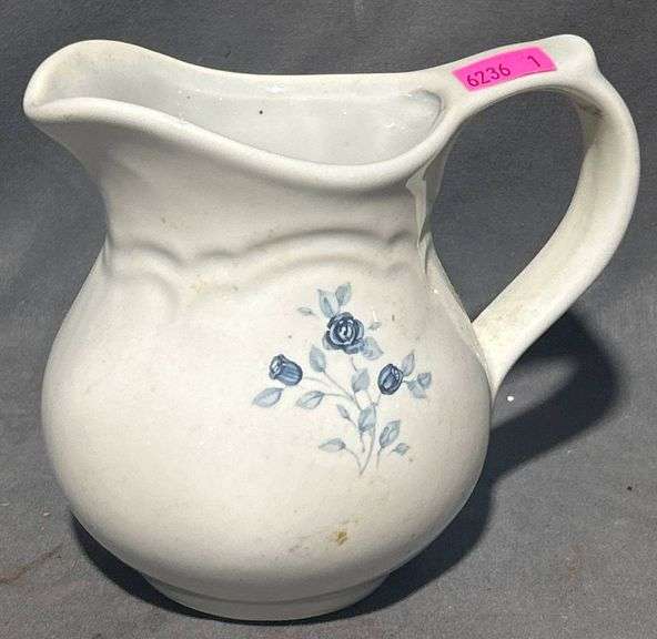 Pfaltzgraff 024 Creamer with Floral Design, 4.5”