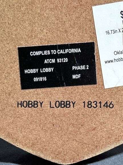 Hobby Lobby Red Anchor Wall Art, 16.73”x20.59”