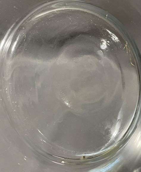 Clear Glass Bowl With Rounded Base, 7×3″