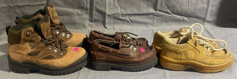 Three Pairs of Children's Shoes: Guess, and Two pairs of Thom McAn