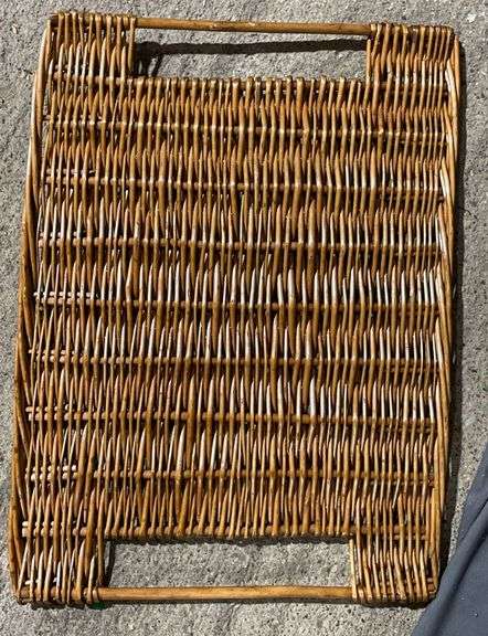 Three Handwoven Baskets in Varying Sizes and Styles
