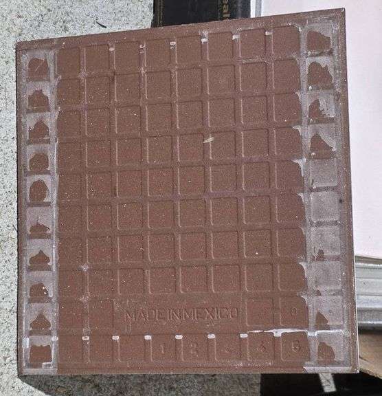 Square Ceramic Tiles in Various Colors