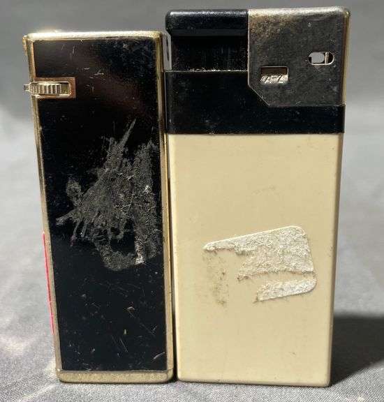 Camel & Jack Daniels Novelty Cigarette Lighters Featuring Branding and Graphics