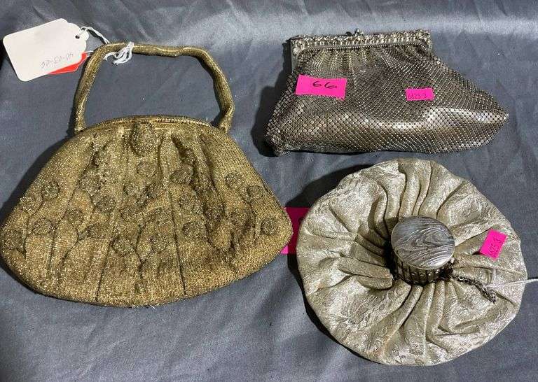 Three Handbags Including Walborg and Whiting & Davis Designs