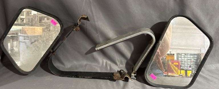 Exterior Side-View Mirrors with Mounting Arms