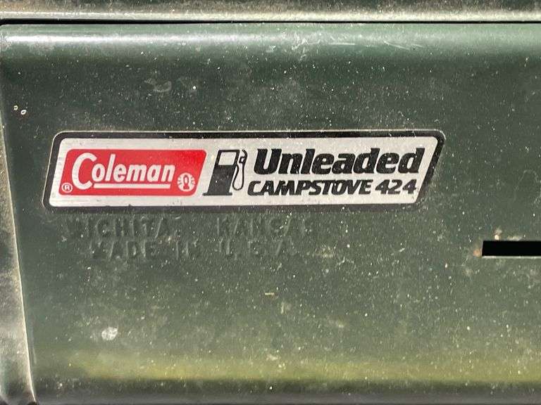 Coleman Unleaded Camp Stove Model 424