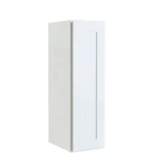 Hampton Bay
Courtland 9 in. W x 12 in. D x 30 in. H Assembled Shaker Wall Kitchen Cabinet in Polar White
