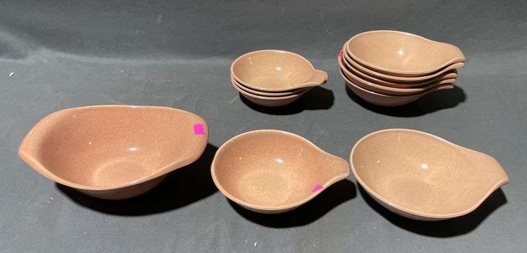 Russel Wright for Steubenville Brown Coral Bowls