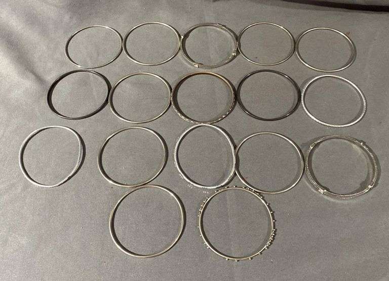 27 Gold-Tone and 17 Silver-Tone Bangles