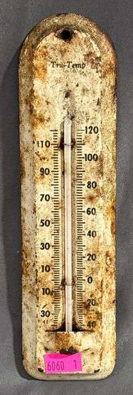 Metal Thermometer with Tru-Temp Branding, 7.5” Long