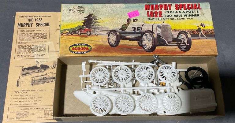 Aurora Plastics 1/25 Scale 1922 Murphy Special Model Car Kit