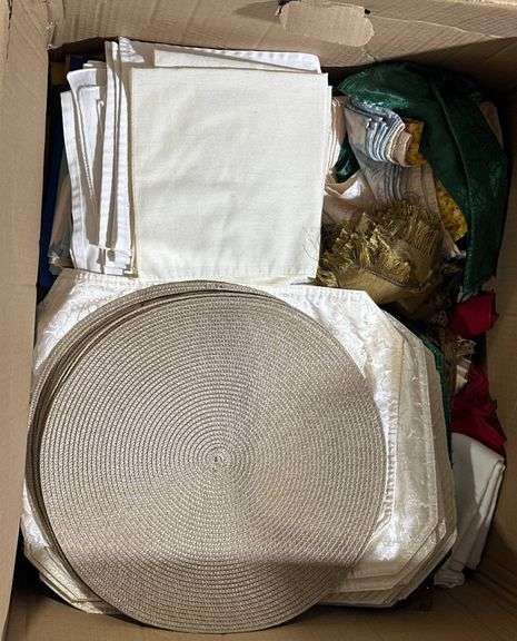 Placemats & Textiles in Various Colors