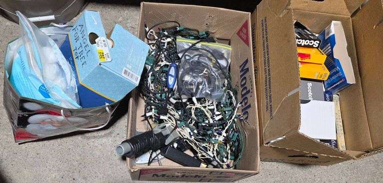 Household Items, Accessories, and Christmas Lights
