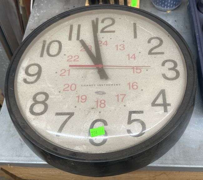 Chaney Instrument Wall Clock – 13.75” Diameter - Metzger Property ...