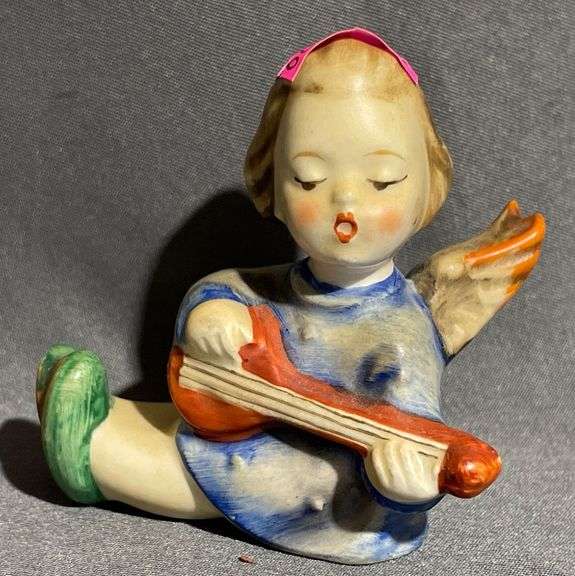 M.J. Hummel ‘Joyous New Angel’ Figurine, Marked Germany, 2.5″