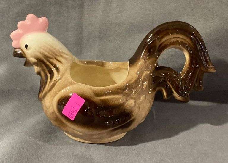 Rooster-Shaped Creamer 7″L