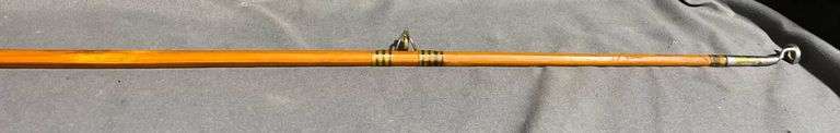 Sport King Bamboo Fishing Rod with Cloth Sleeve