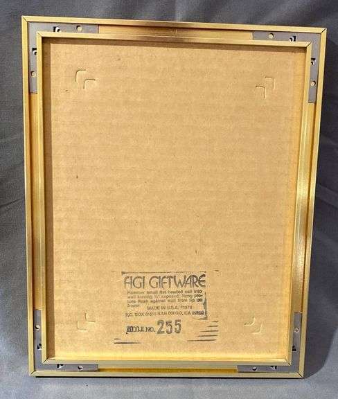 Framed ‘Gone with the Wind’ Hollywood Theatre Print, 10” x 8.5”