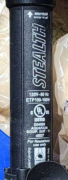 Aquarium Equipment and Accessories Including Heaters, Filters, and Supplies
