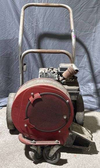 Dayton Air Sweeper with Briggs & Stratton Engine