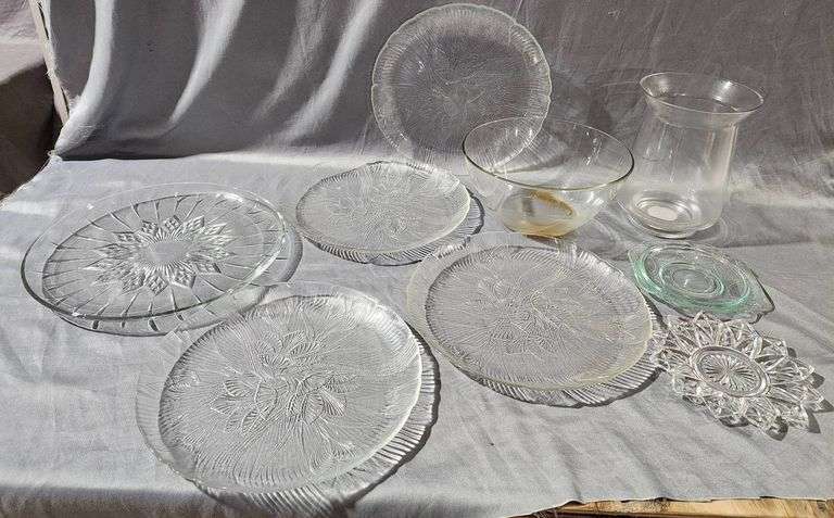 Glassware, Frames, and Home Decor Items