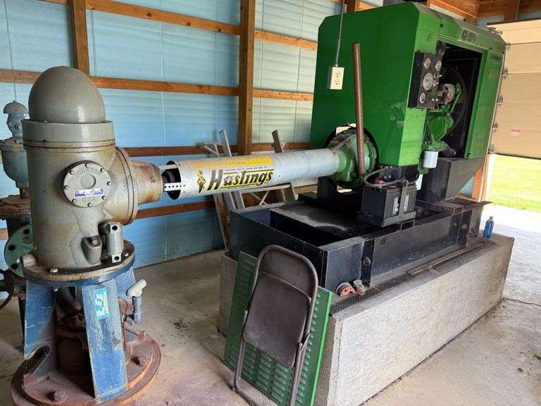 John Deere Diesel Engine Model #4045TF250A (Non Def Engine), Rockford PTO Model  4-11256, J Line Pump, 458 Hours, Always Housed Inside, Was Used to Water a Football Field, Will be Disconnected and Ready to Move, View Pictures for Height and Length of Items, Runs and Operates as it Should, Buyer is Responsible for Removing. - PICK UP AT ALTERNATE LOCATION IN FAIRLAND, IND