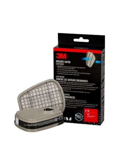3M - Organic Vapor Replacement Cartridges (1-Pair) - Metzger Property ...