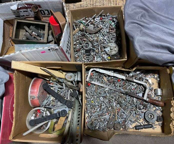 Hardware and Tools Including Ballmoor Dust Pan and Hand Saw