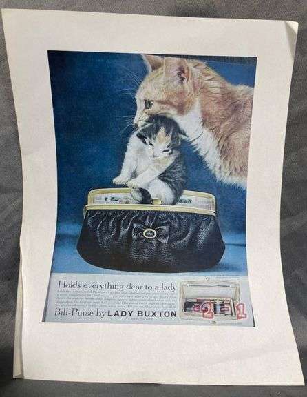 Needlecraft Magazines, Advertising Ephemera, and Metal Mesh Coin Purse