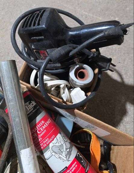 Tools and Craftsman Drill with Accessories (cord damaged_